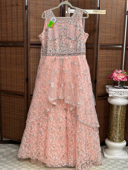 Party wear dress : Indo western gown