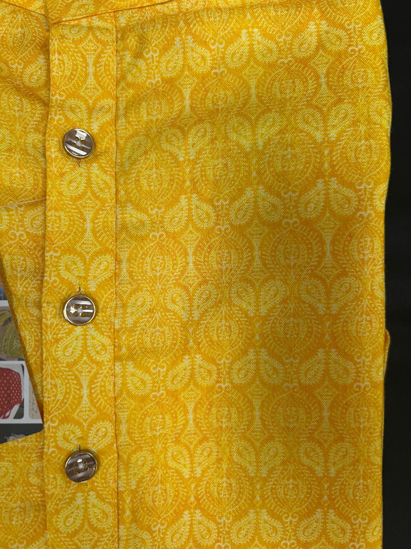 Cotton yellow kurta