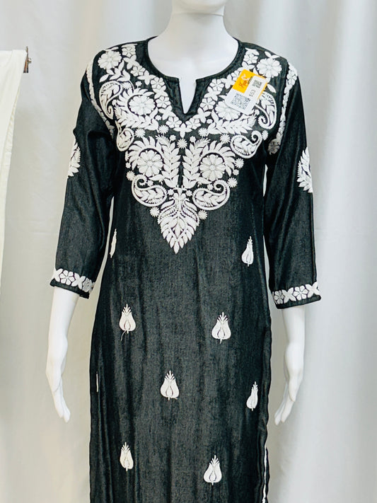 Kurti pant set | Chikankari - Kurti Connection USA