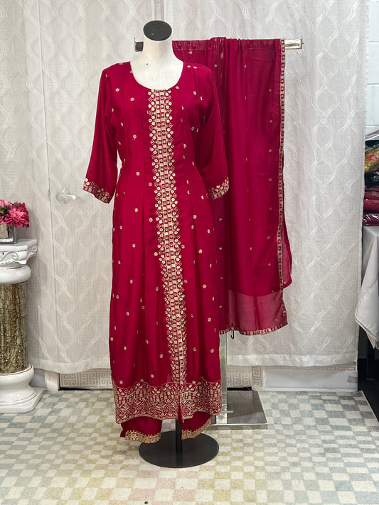 Anarkali long Kurti set by Kurti Connection USA