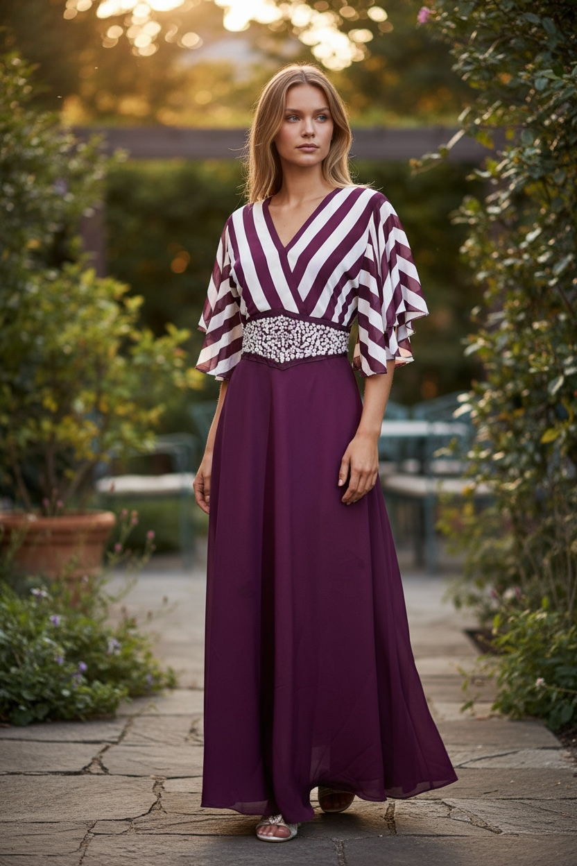 Indo Western Gown Long Kurti For Elegant Occasions 38/ Indian M/ US Extra small