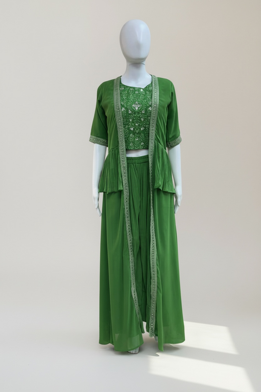 Crop top set by Kurti Connection USA