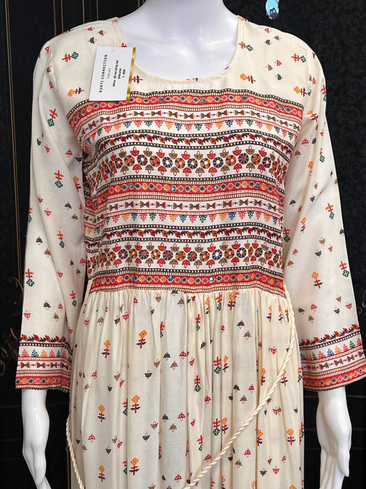 Soft cotton long kurti : SALE - Kurti Connection USA