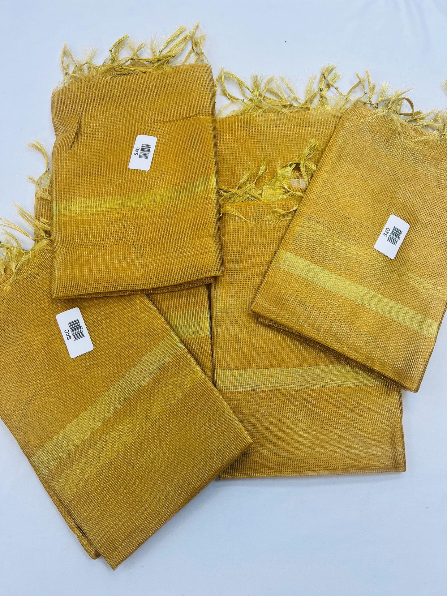 Golden dupatta - Kurti Connection USA
