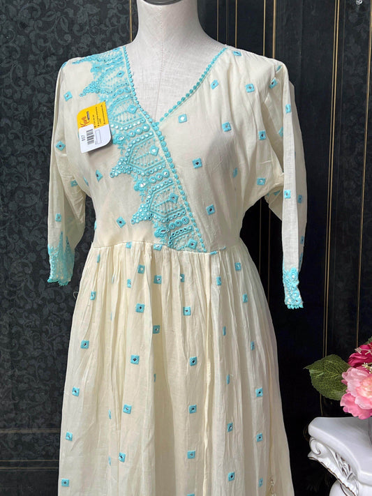 Soft cotton kurti - Kurti Connection USA