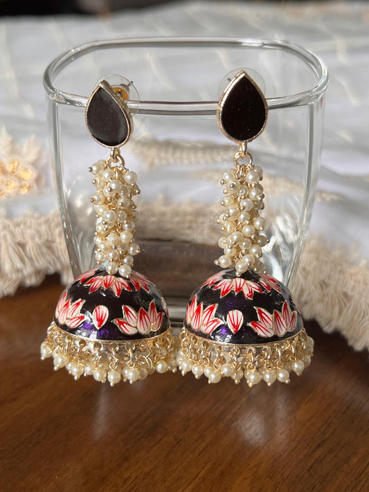 Lightweight jhumki earrings - Kurti Connection USA