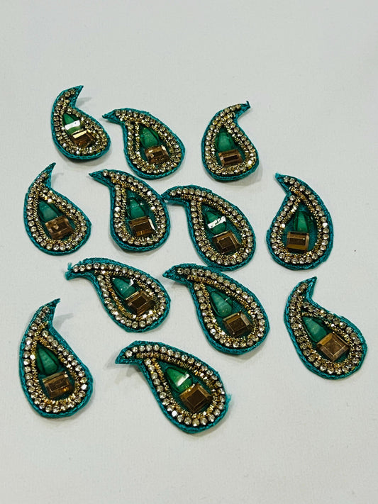 Stone work patches - Kurti Connection USA