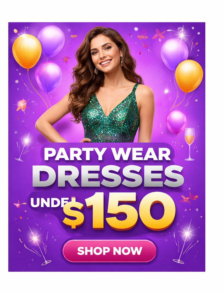 Party wear dresses under $150