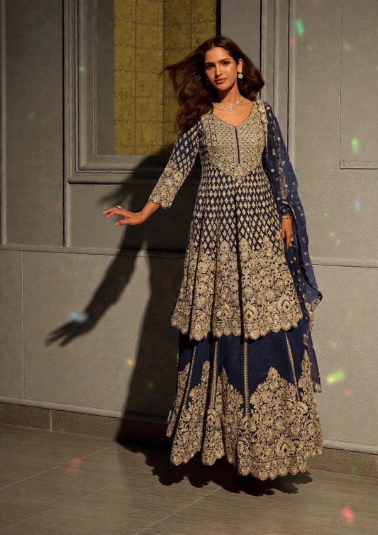 Sureena: designer lehenga Choli sets by Kurti Connection USA