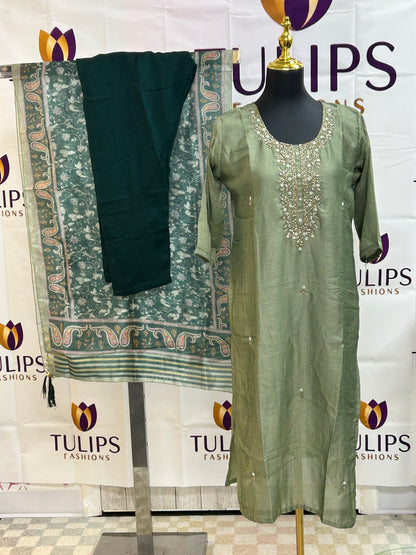 Silk salwar suit