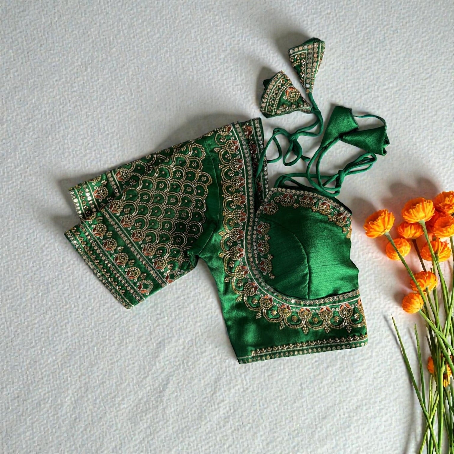 Masaba : Party wear heavy work blouses by Kurti Connection USA