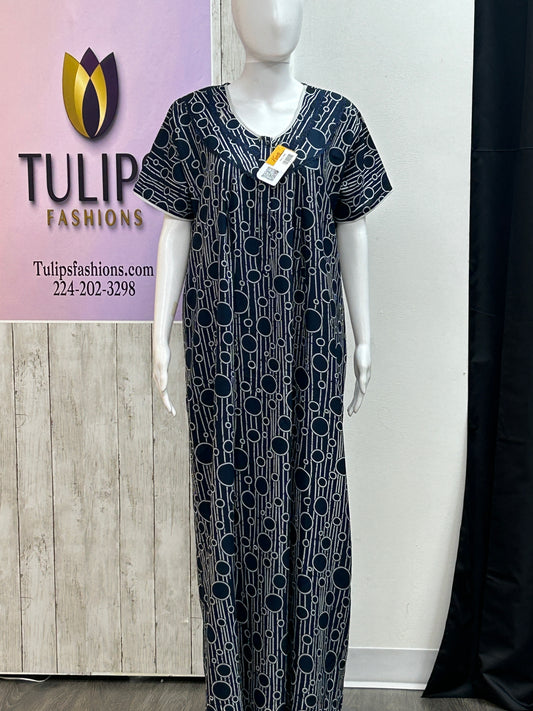 Rayon nighty / Indian night wear by Kurti Connection USA