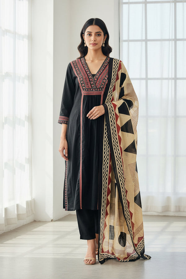 Dhabu Cotton salwar suit