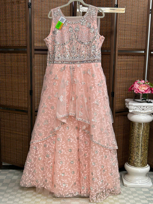 Party wear dress : Indo western gown