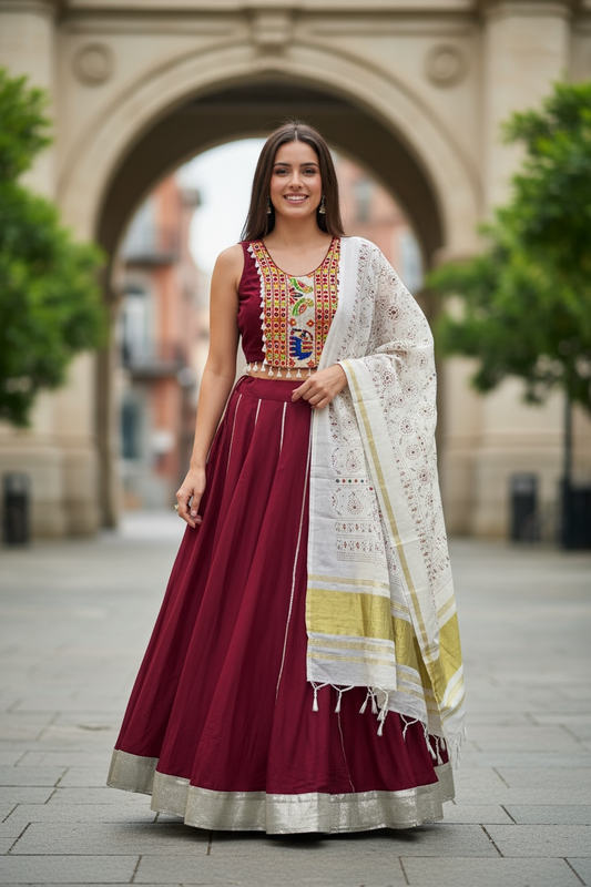 Garba chaniya choli set by Kurti Connection USA