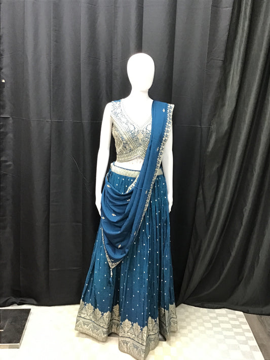 42/us (medium) / lehanga set