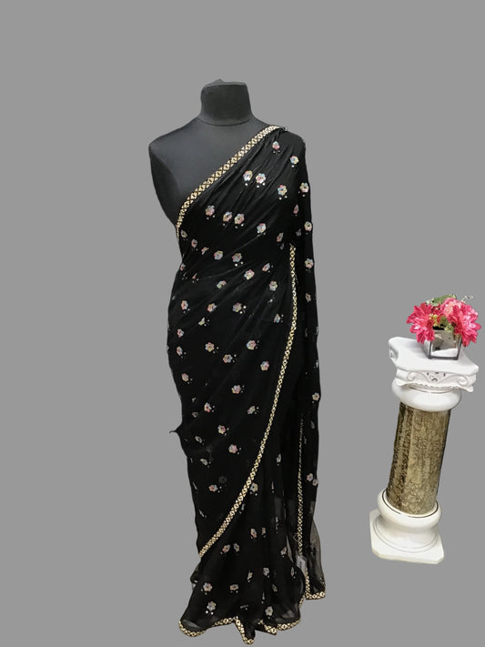 Chiffon saree