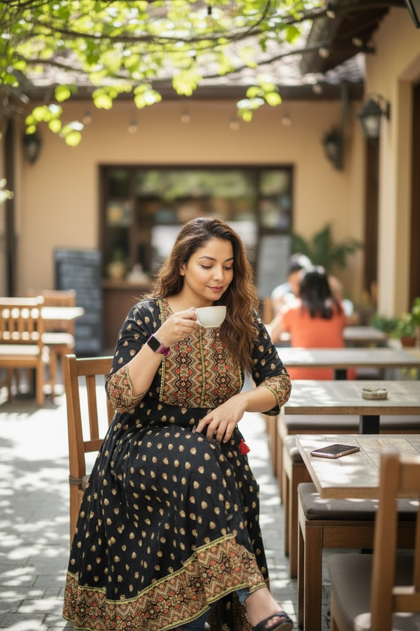 Jaipur cotton Kurti by Kurti Connection USA