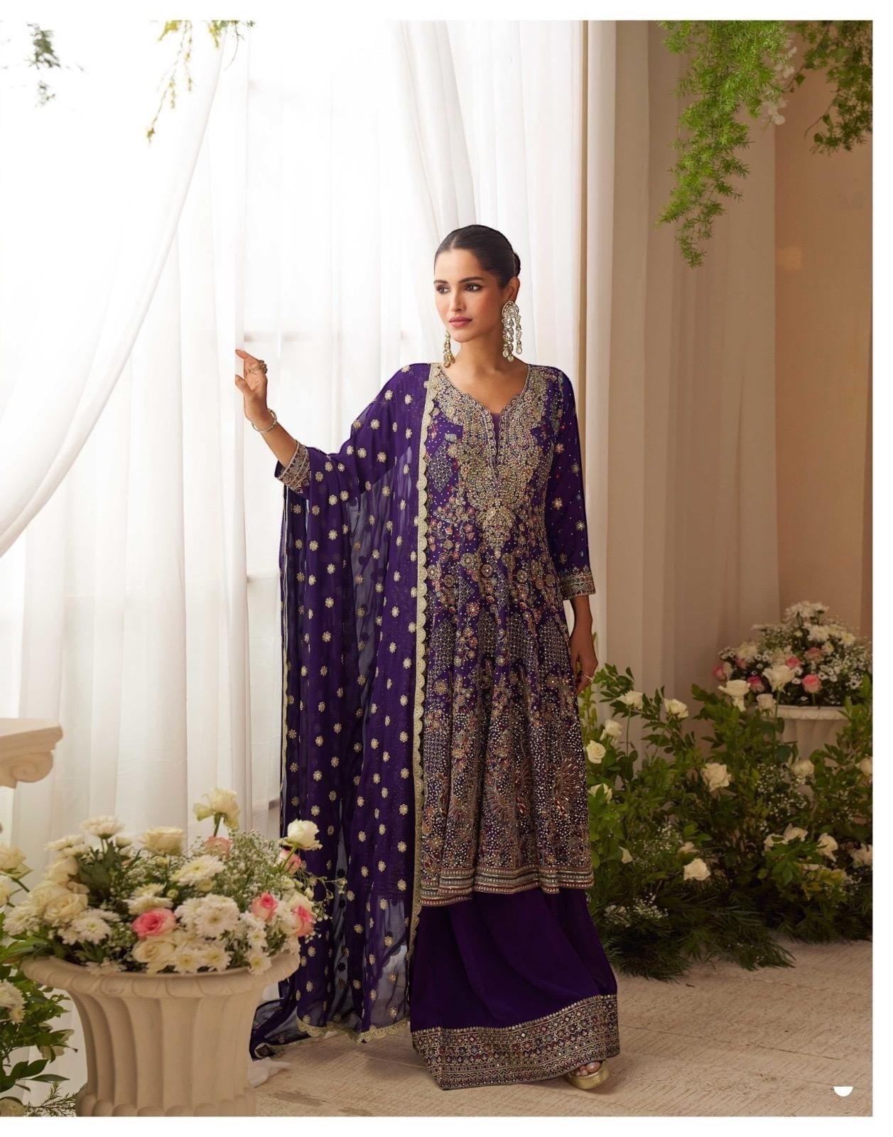 Wedding collection: Sandhya: sharara suits by Kurti Connection USA