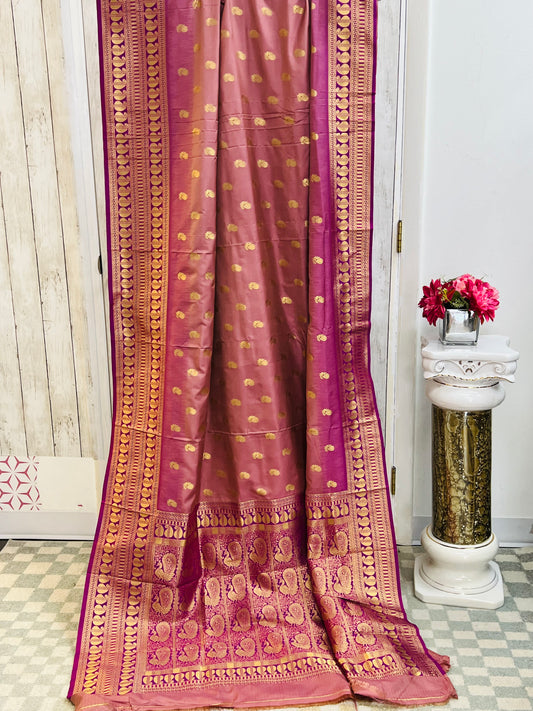Soft silk saree (vegan silk)