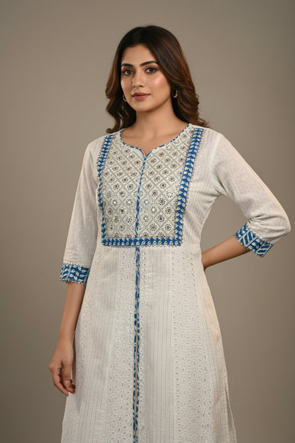Cotton long kurti