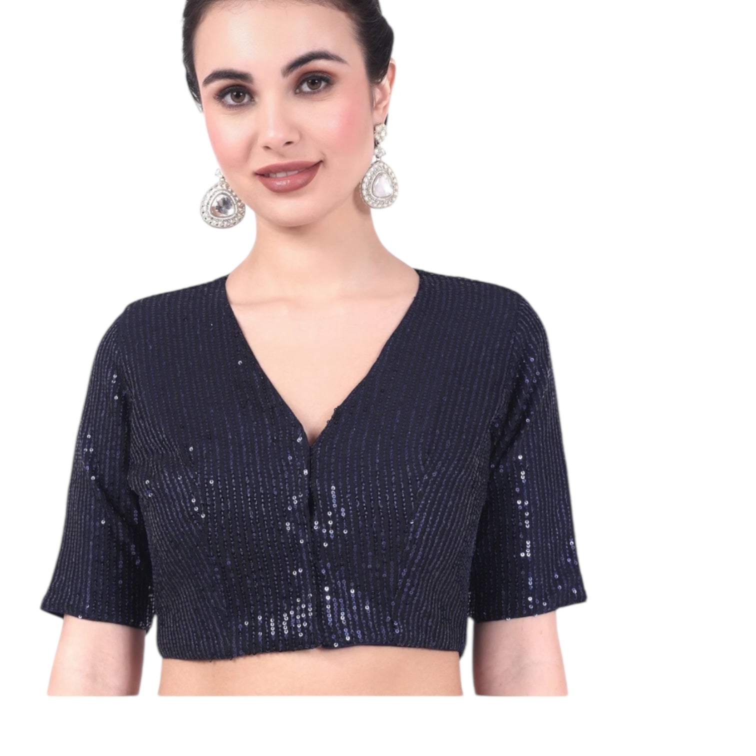 Sequin Blouse by Kurti Connection USA