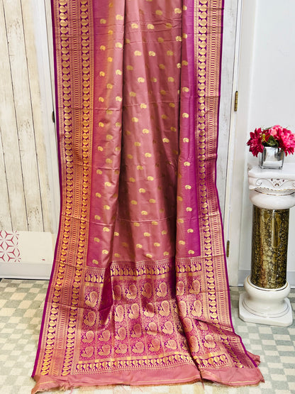 Soft silk saree (vegan silk)