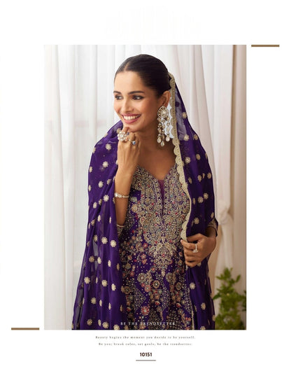 Wedding collection: Sandhya: sharara suits by Kurti Connection USA