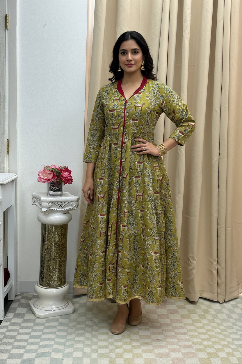 Cotton Anarkali Kurti