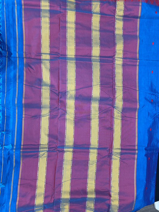 Blue/South cottonsaree