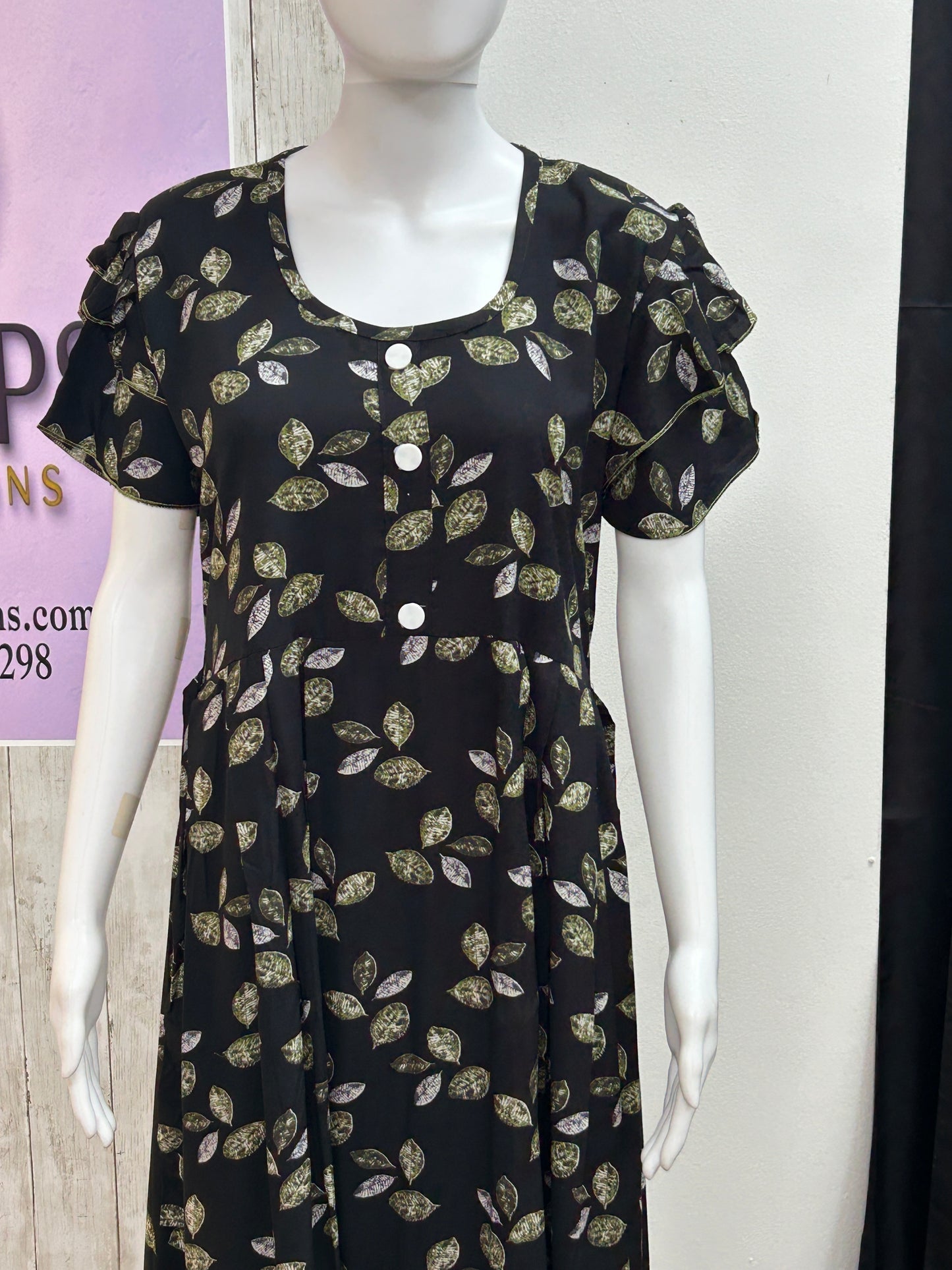Rayon nighty / Indian nighty by Kurti Connection USA