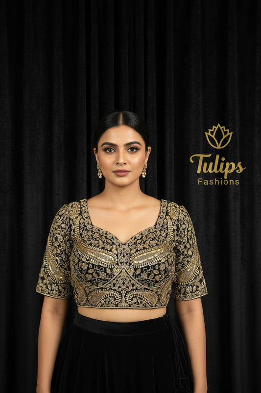 Heavy party wear blouse