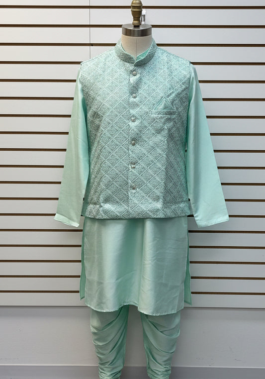 Silk Kurta pant set