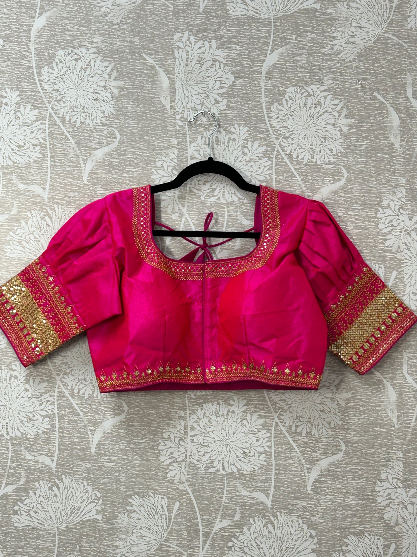 Silk blouse by Kurti Connection USA