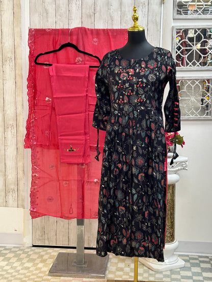 Cotton kurti set | salwar suit by Kurti Connection USA