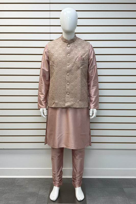 Pink kurta set