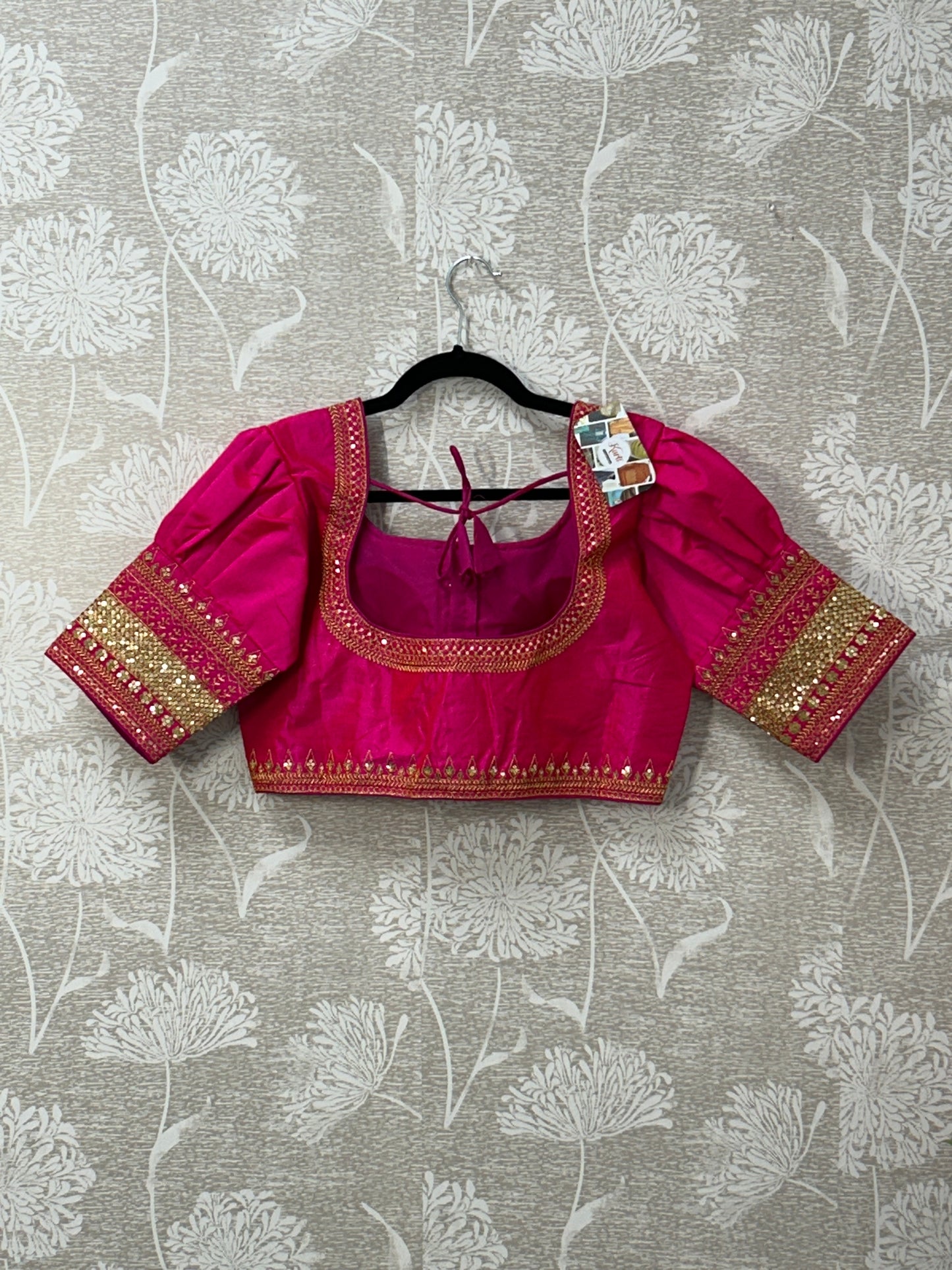 Silk blouse by Kurti Connection USA