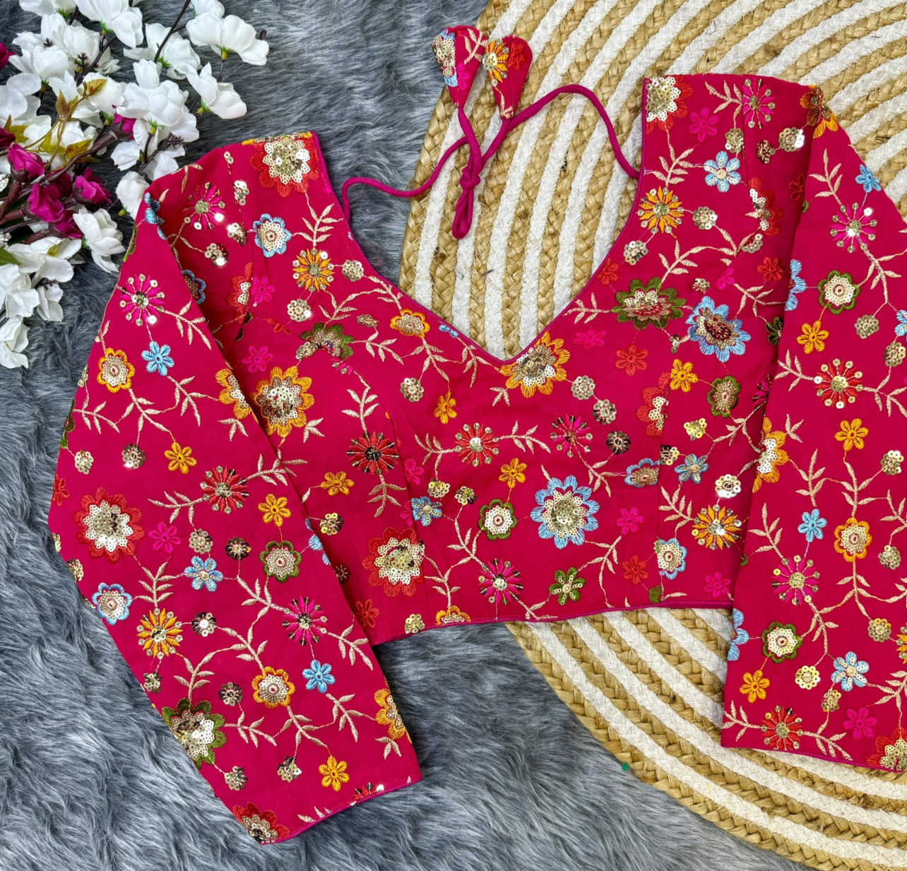 Georgette blouses - Kurti Connection USA