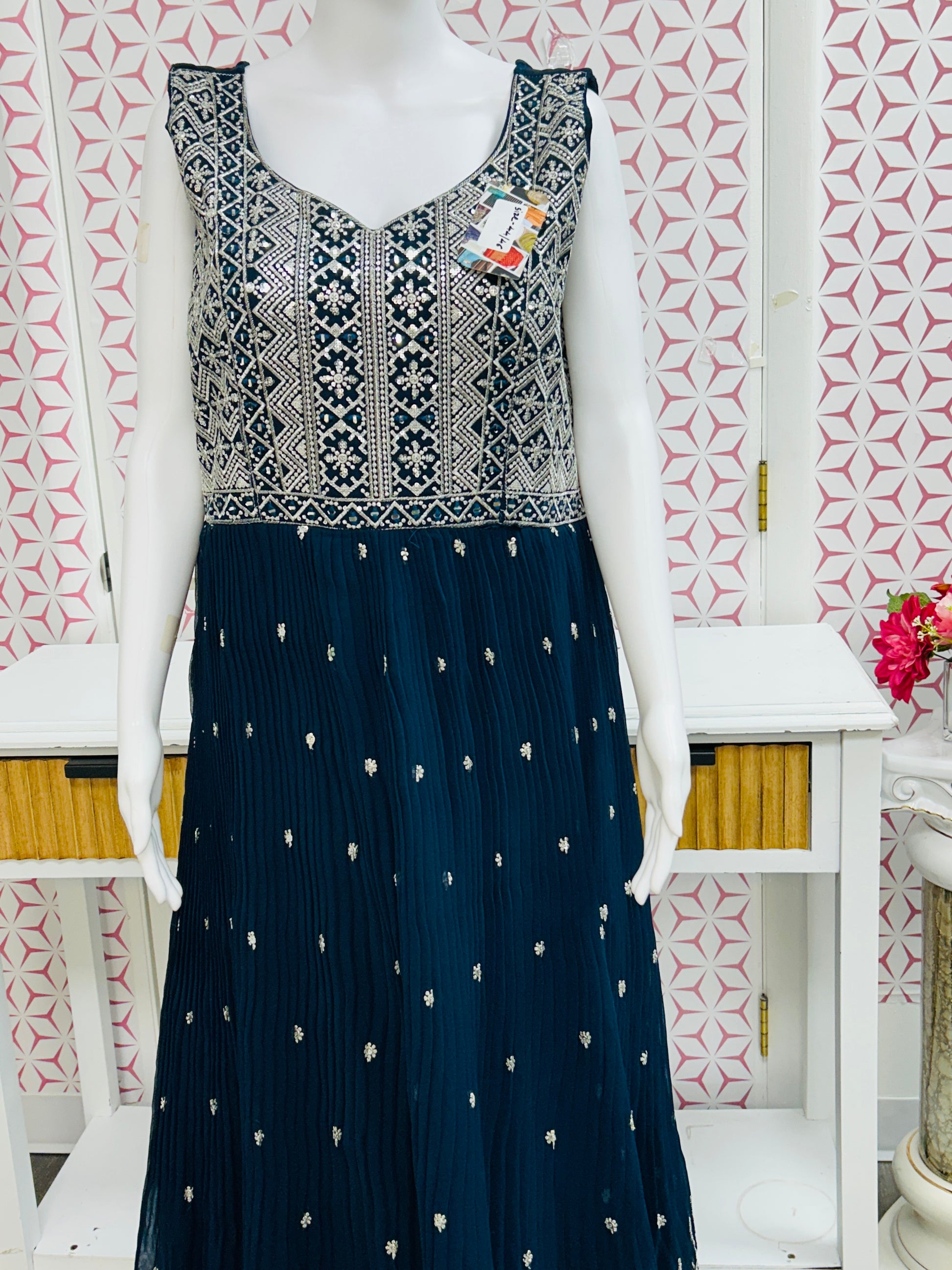 Party wear long kurti - Kurti Connection USA