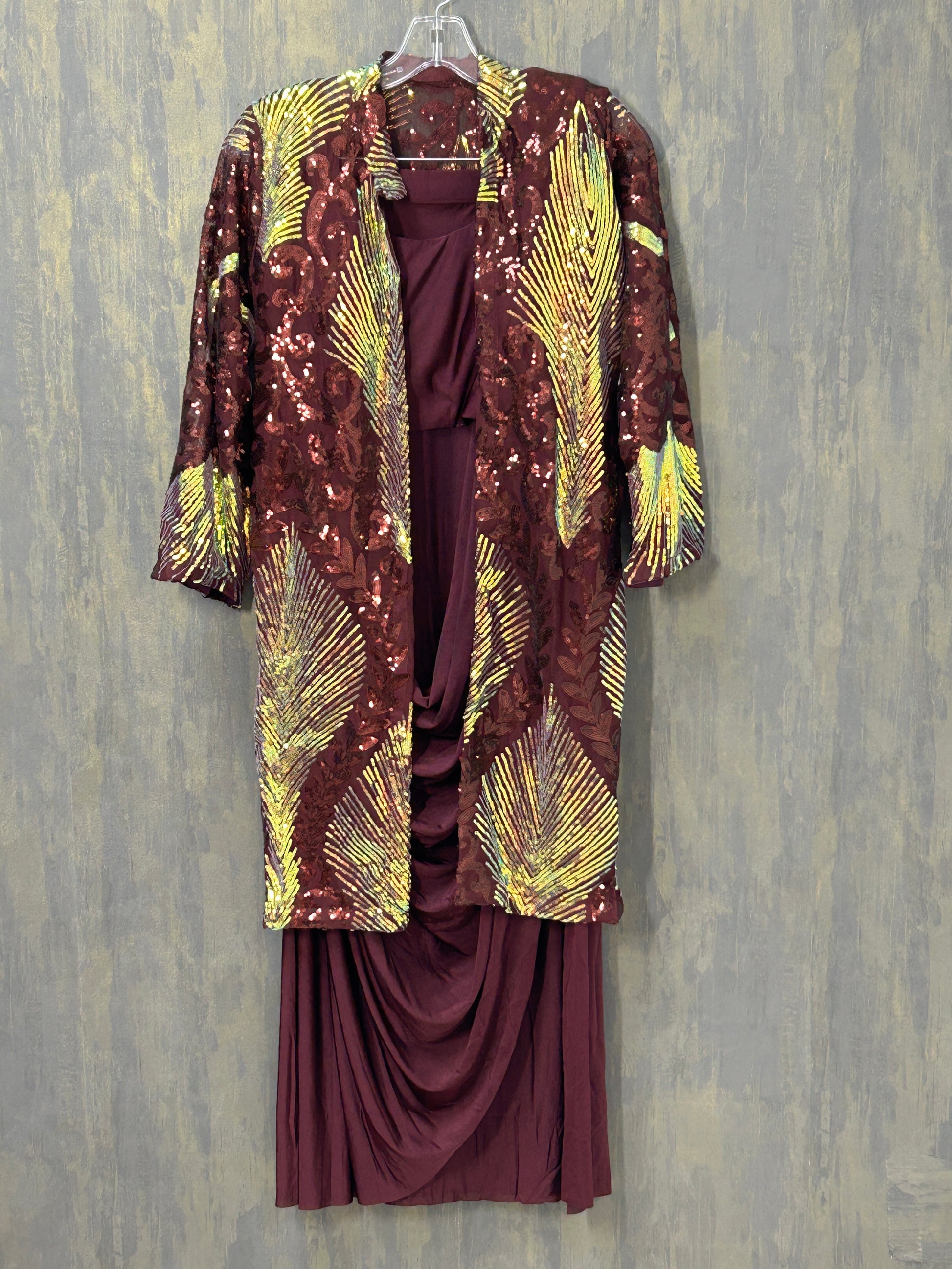 Readymade saree with blouse and jacket - Kurti Connection USA