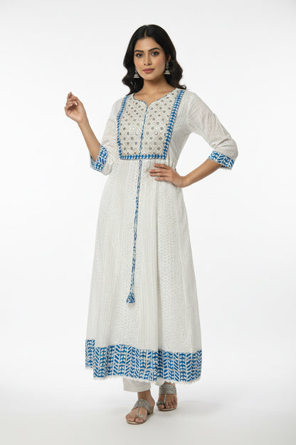 Cotton long kurti