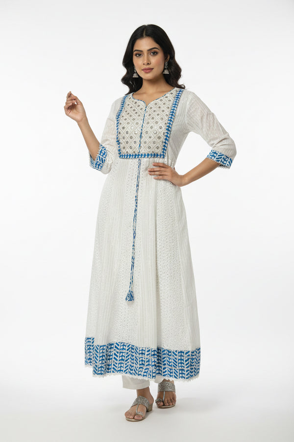 Cotton long kurti