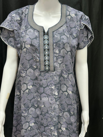 Rayon nighty / Indian night wear by Kurti Connection USA