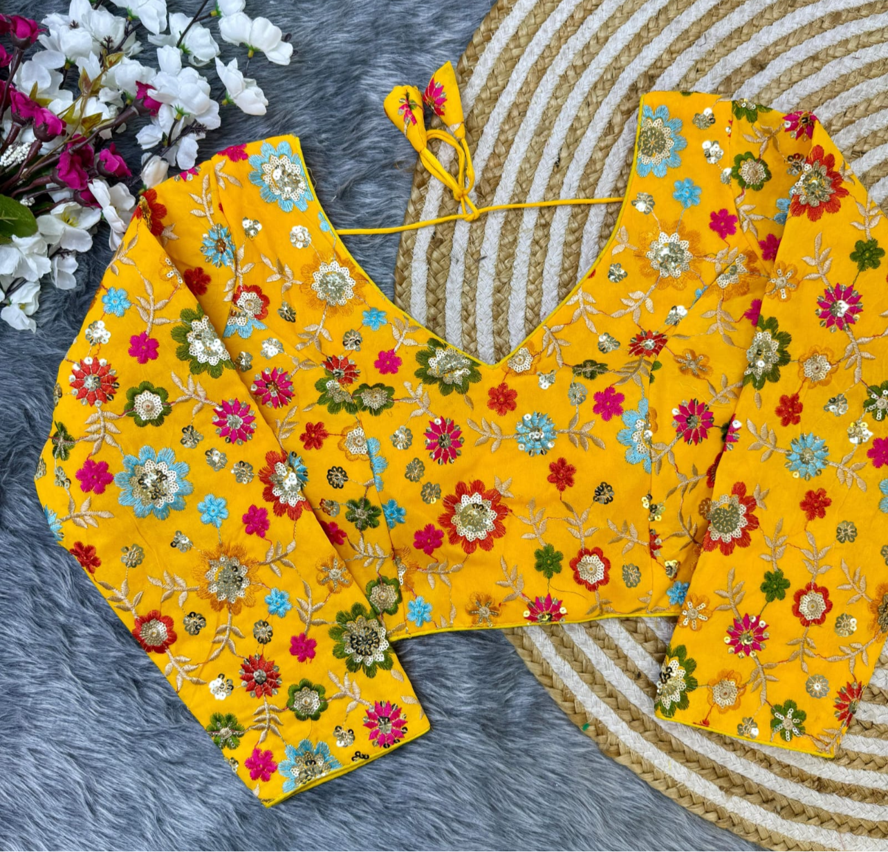 Georgette blouses - Kurti Connection USA