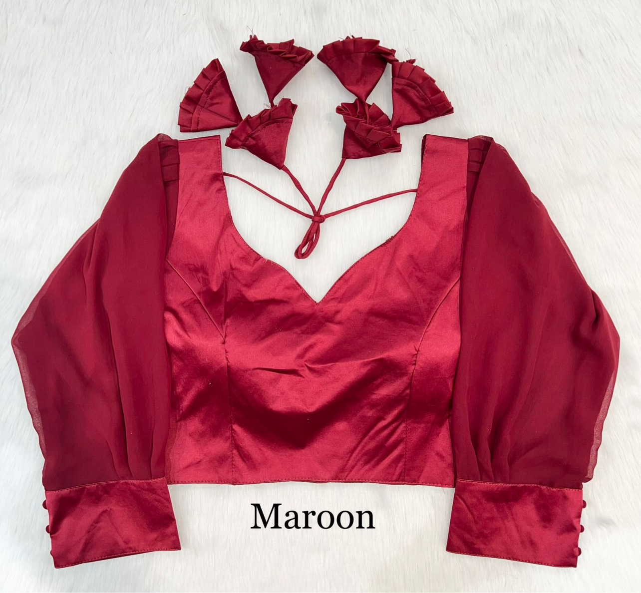 Silk blouses - Kurti Connection USA