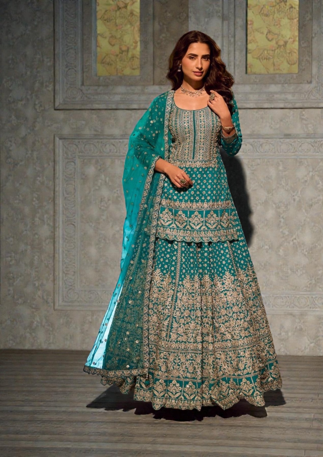 Sureena: designer lehenga Choli sets by Kurti Connection USA