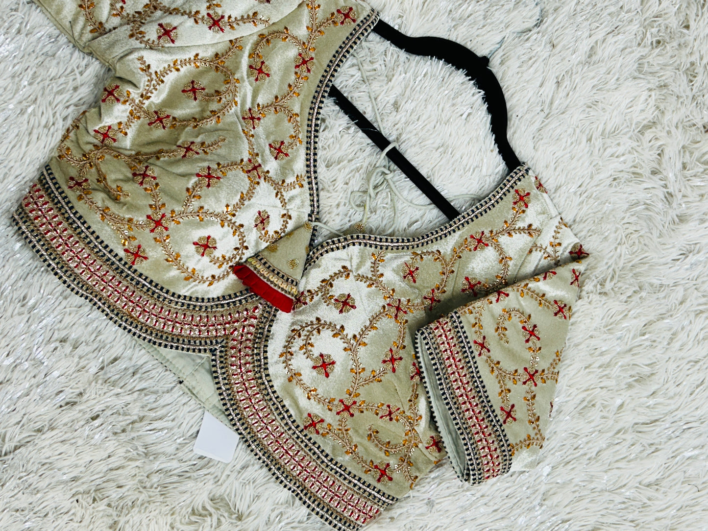 Velvet blouse - Kurti Connection USA