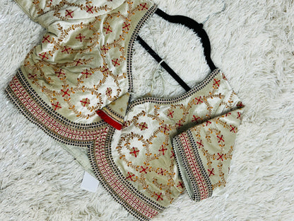 Velvet blouse - Kurti Connection USA