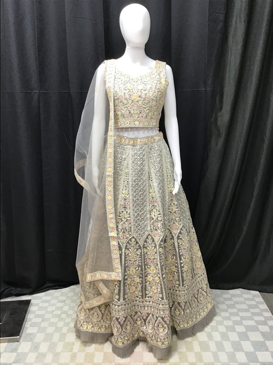 40( ussmall)Grey /lehanga