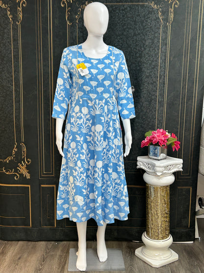 Jaipur cotton Kurti - Kurti Connection USA